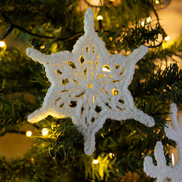 Snowflake decorations