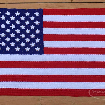 American Flag Afghan
