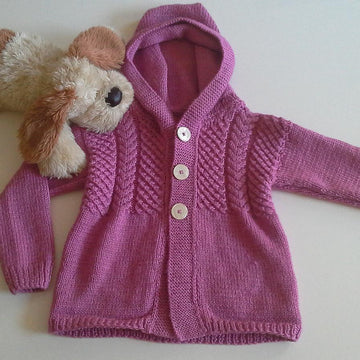 Raspberry hoodie
