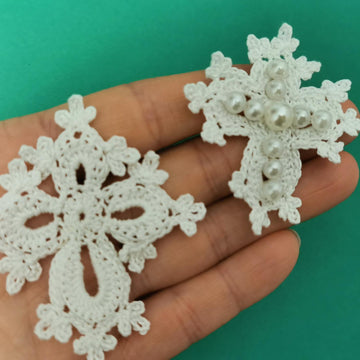 Cross Christening favor pattern