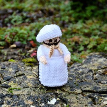 Victorian Baker Doll Knitting Pattern - Toy Knitting Pattern