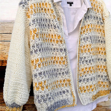 Mauritian Crochet Cardigan