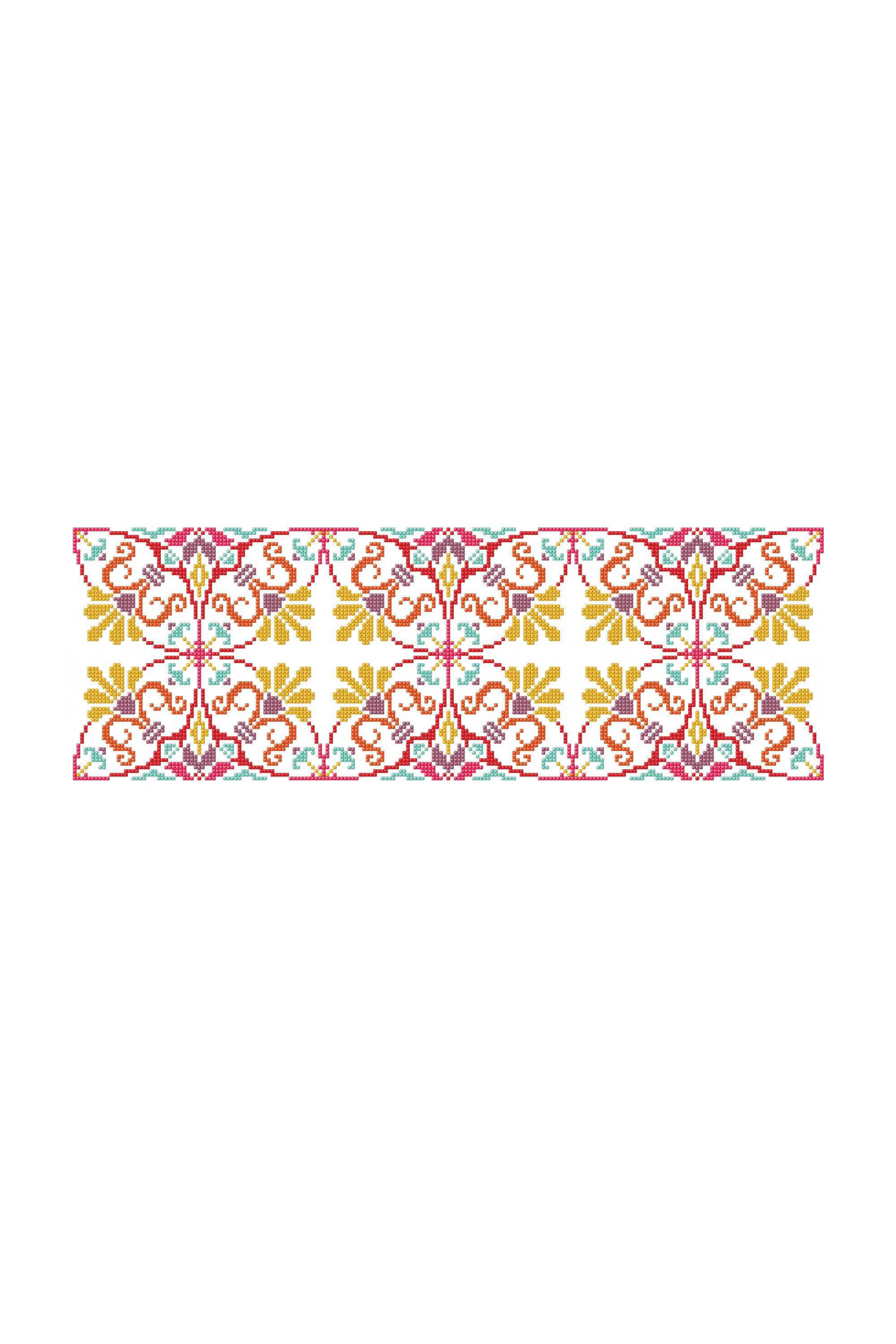 Summer Kaleidoscope in DMC - PAT0168 - Downloadable PDF