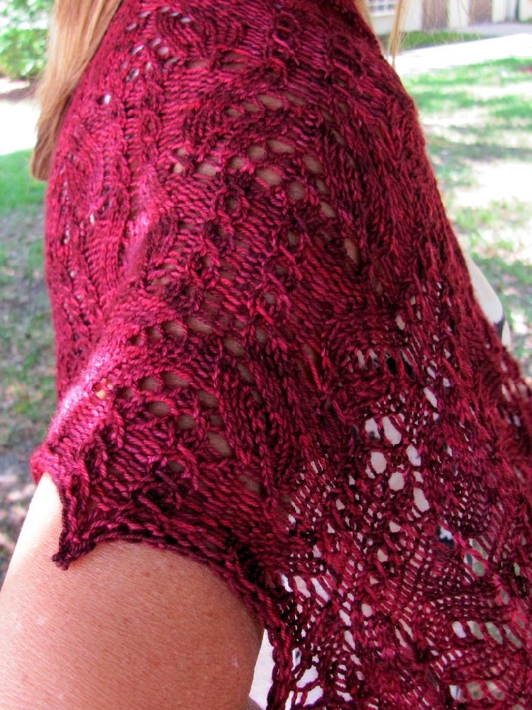 Debussy shawlette