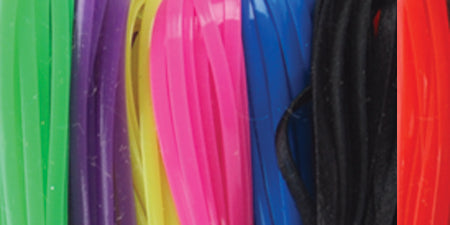 Pepperell Rexlace Plastic Lacing 27yd - Neon