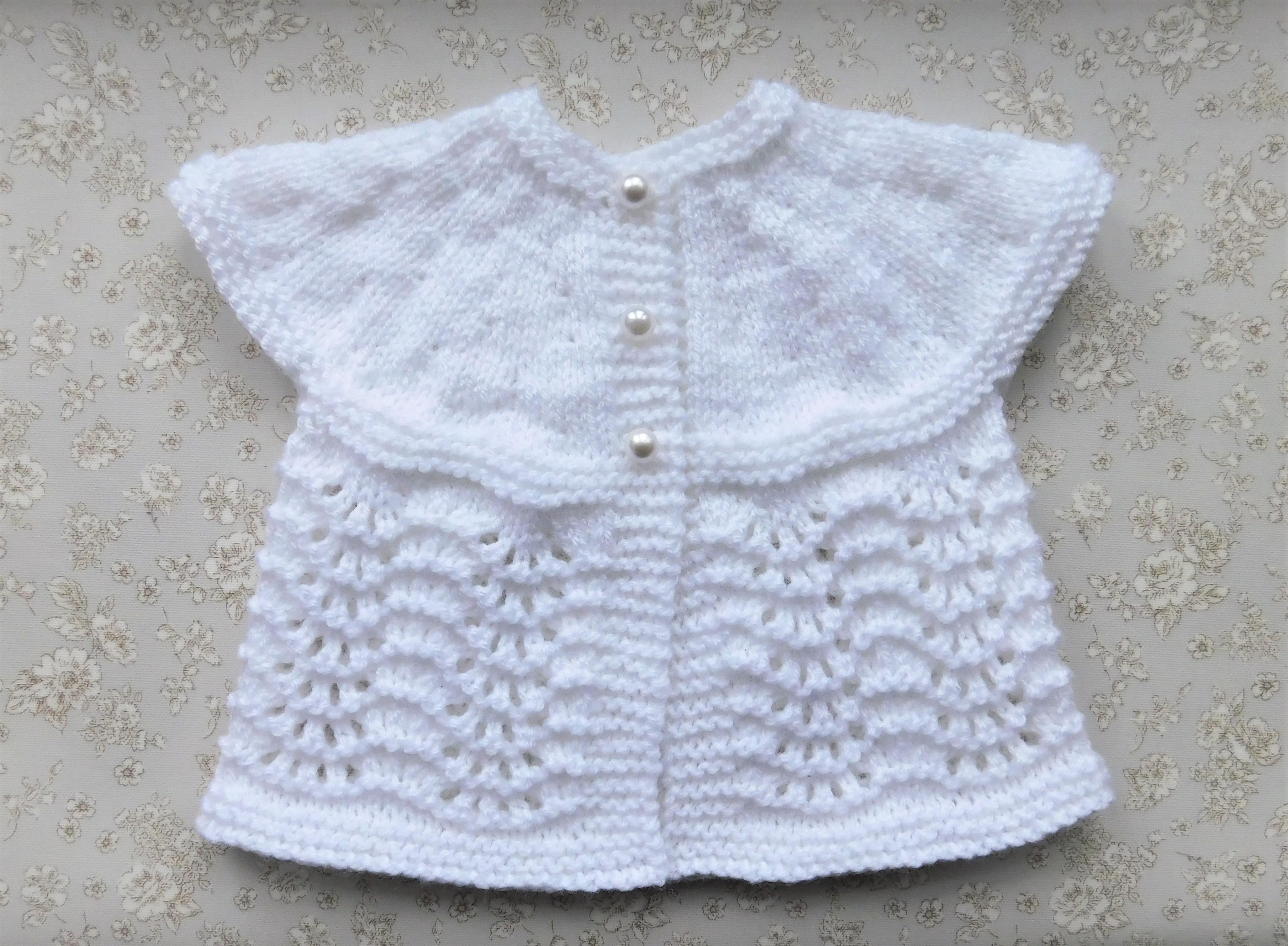 Old Shale Lace Baby Set