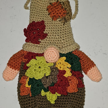 Autumn Gnome  Bag Holder