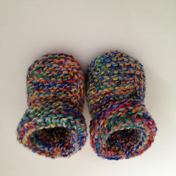 Chunky Baby Bootees, Knitting Pattern