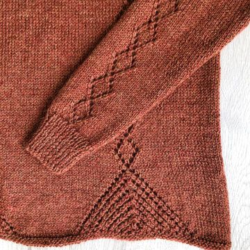 Cinnamon Raglan Sweater