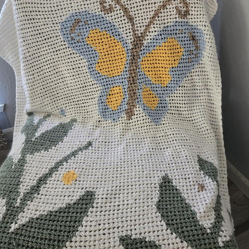 Butterfly Charm Baby Blanket