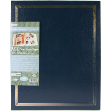 Pioneer Post Bound Jumbo Album 11"X14" - Navy Blue
