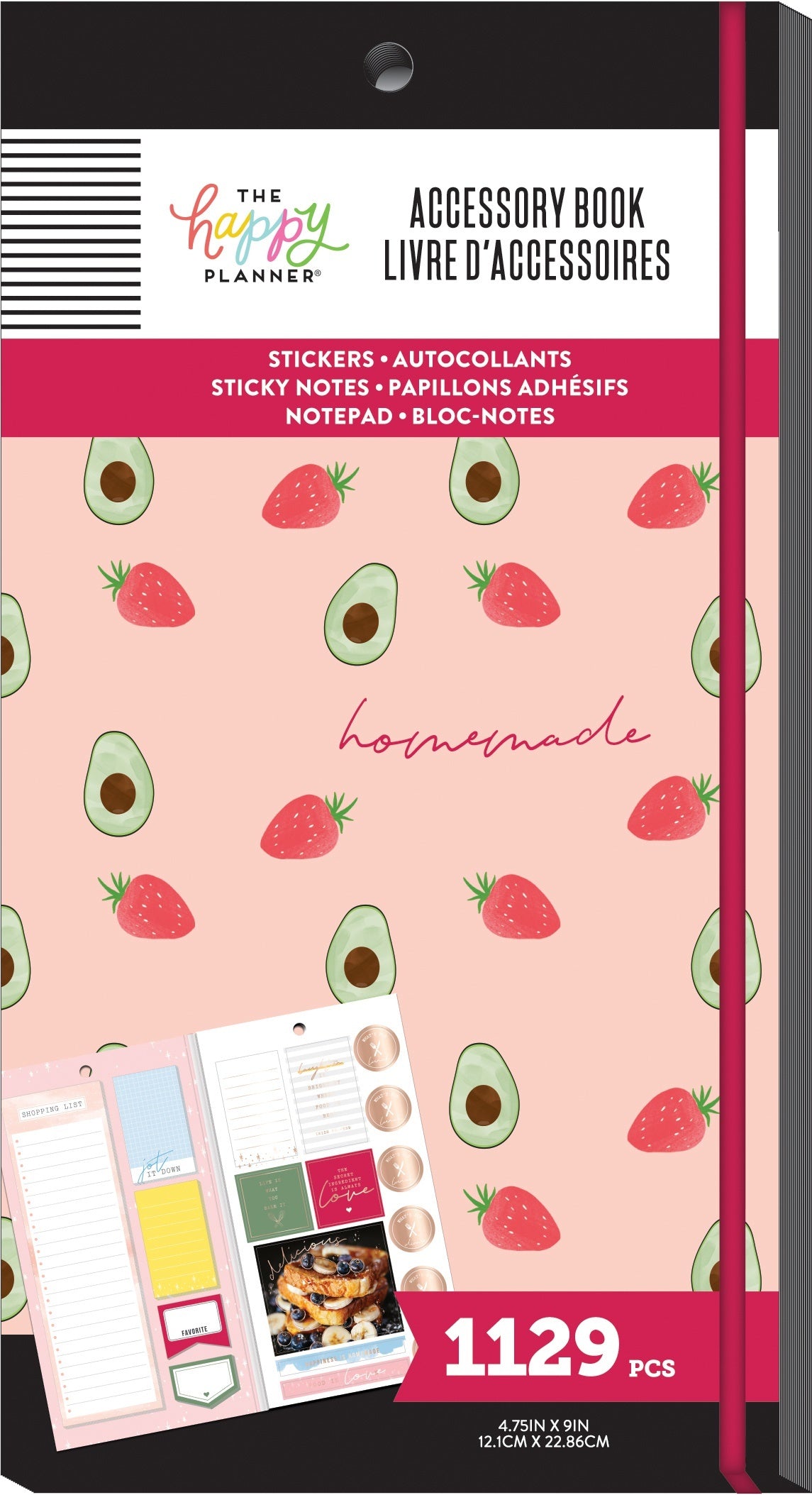 Happy Planner Accessory Book - Recipe, 1129/Pkg