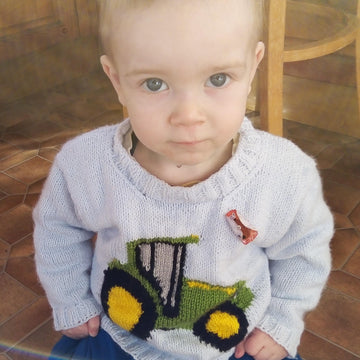 Tractor Baby Jumper