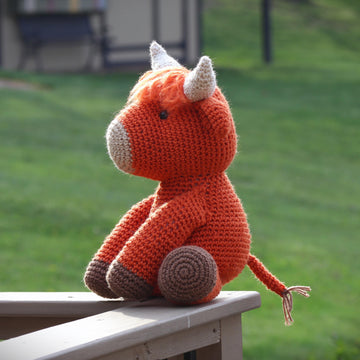 Harry the Highland Cow Amigurumi