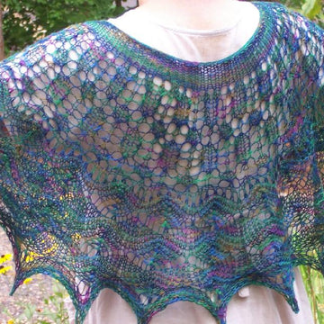The Irish Sea shawl