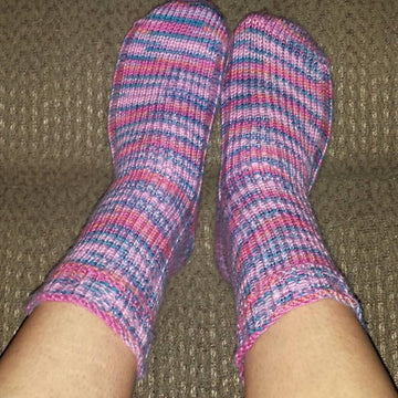 Toasty Toes 40 Peg Loom Knit Socks