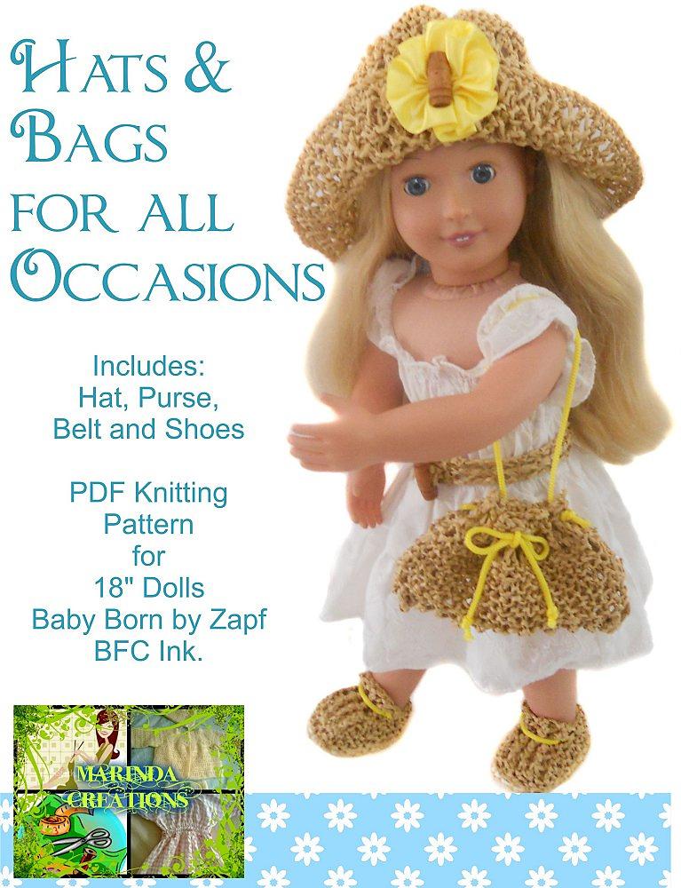 4 Piece Accessory Set - Hat and Bag