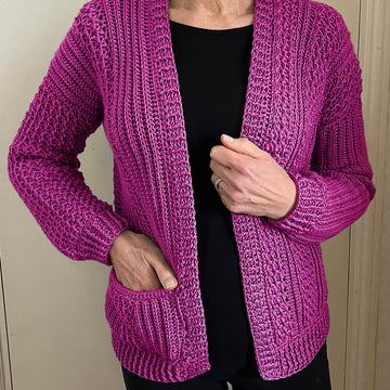 CLOUD 9 CARDIGAN Pattern English USA & DUTCH