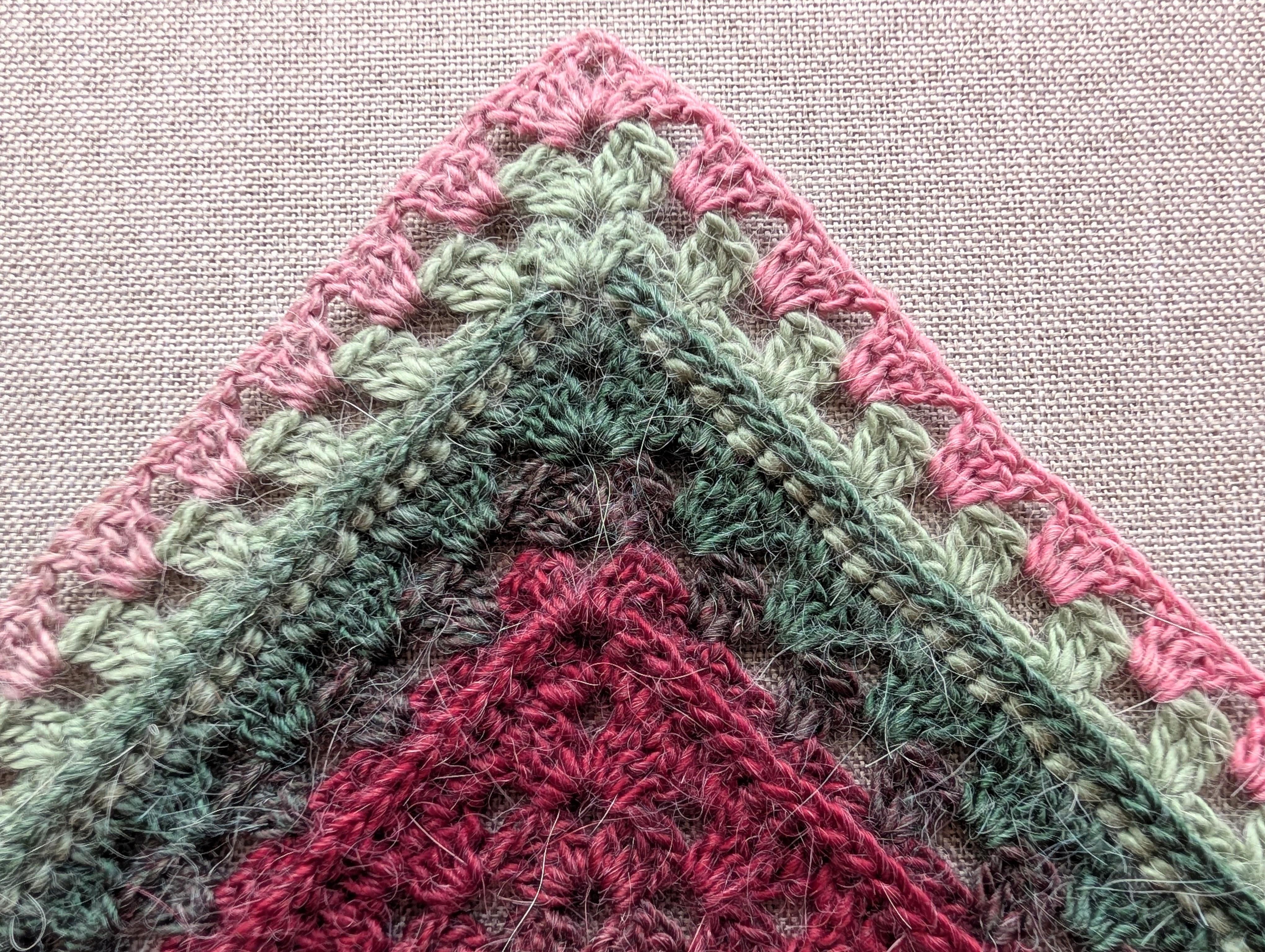 2-in-1: Crochet Bandana/Shawl #113