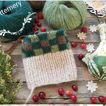 Cranberry Pie Worsted Hat