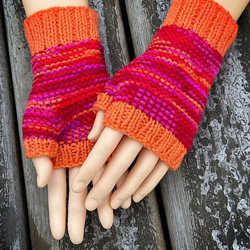 Basic Fingerless Gloves or Mitts