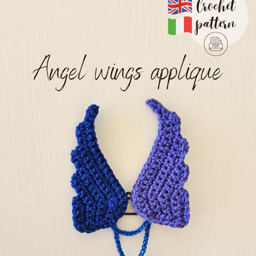 Angel Wings Applique Crochet Pattern | Fairy Wings PDF Pattern