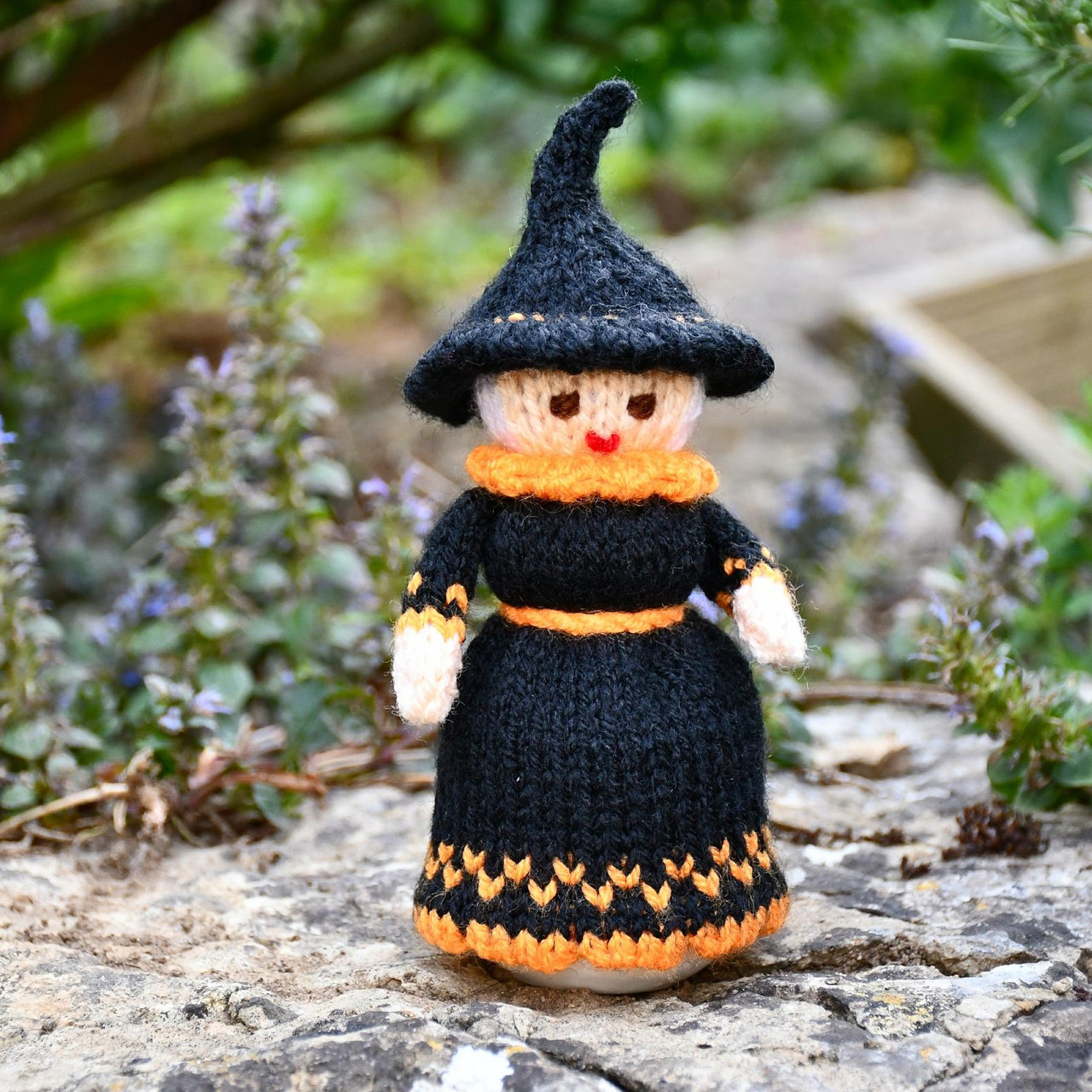 Judy the Witch Egg Cosy Knitting Pattern - Doll Knitting Pattern