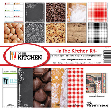 Reminisce Collection Kit 12"X12" - In The Kitchen