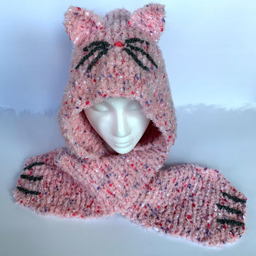 Cat’s Meow Hooded Scarf