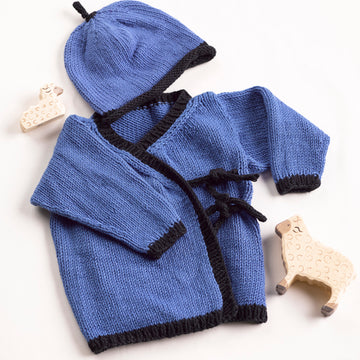 Aloutte Jacket and Beanie in Valley Yarns Southwick - 988 - Downloadable PDF