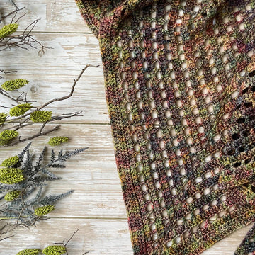 Willow Drift Triangle Shawl
