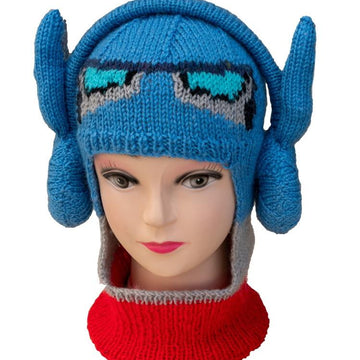 Cute Hats to Knit 5 - bicycle, raspberry beret, motorbike, Artic fox