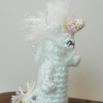Sleepy Unicorn Finger puppet