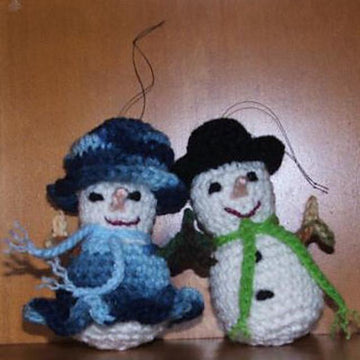 Snowwoman Ornament-4 1/2"