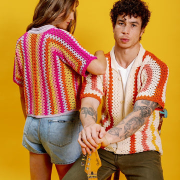 Duet Ladies and mens crochet shirt Pattern