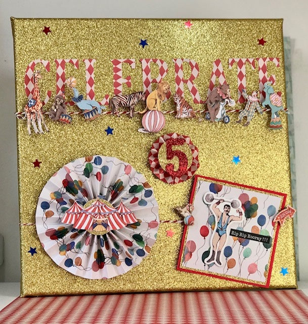 Craft Consortium Double-Sided Paper Pad 12"X12" 40/Pkg - Circus