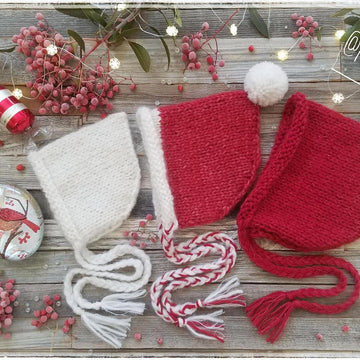 Santa's Pixie bonnet