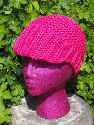 SUPERFAST JOCKEY CAP HAT KNITTING PATTERN - MADMONKEYKNITS