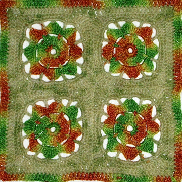 Mosaic Four-Patch - 8" square