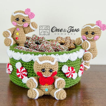 Gingerbread Christmas Basket