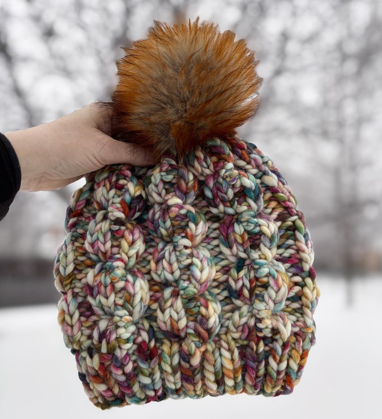 Nordic Cable Link Beanie