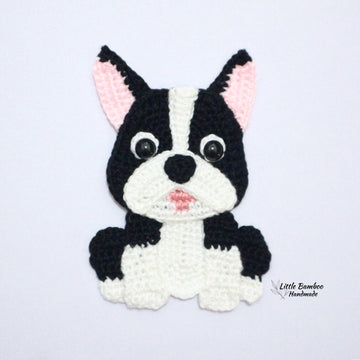 Boston Terrier Applique