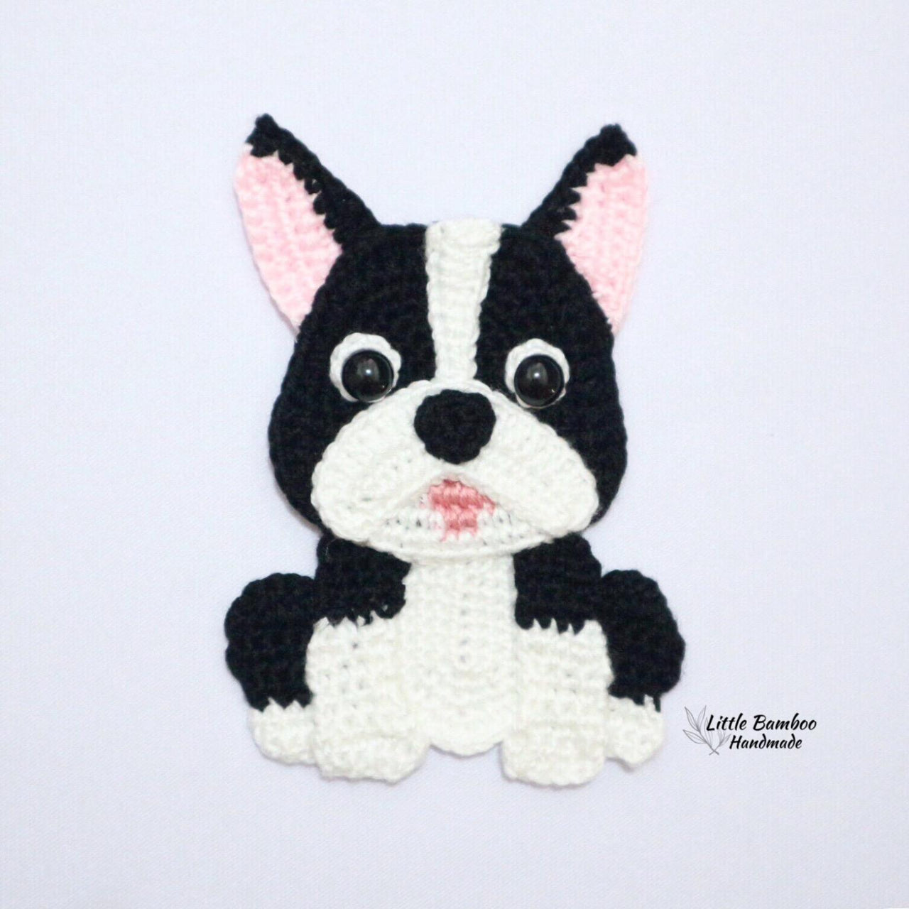 Boston Terrier Applique