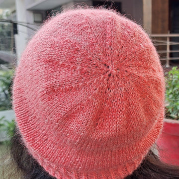 Coral Daisy Hat