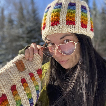 Over the Rainbow Headband/Neckwarmer