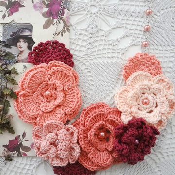 Spring Rose Necklace