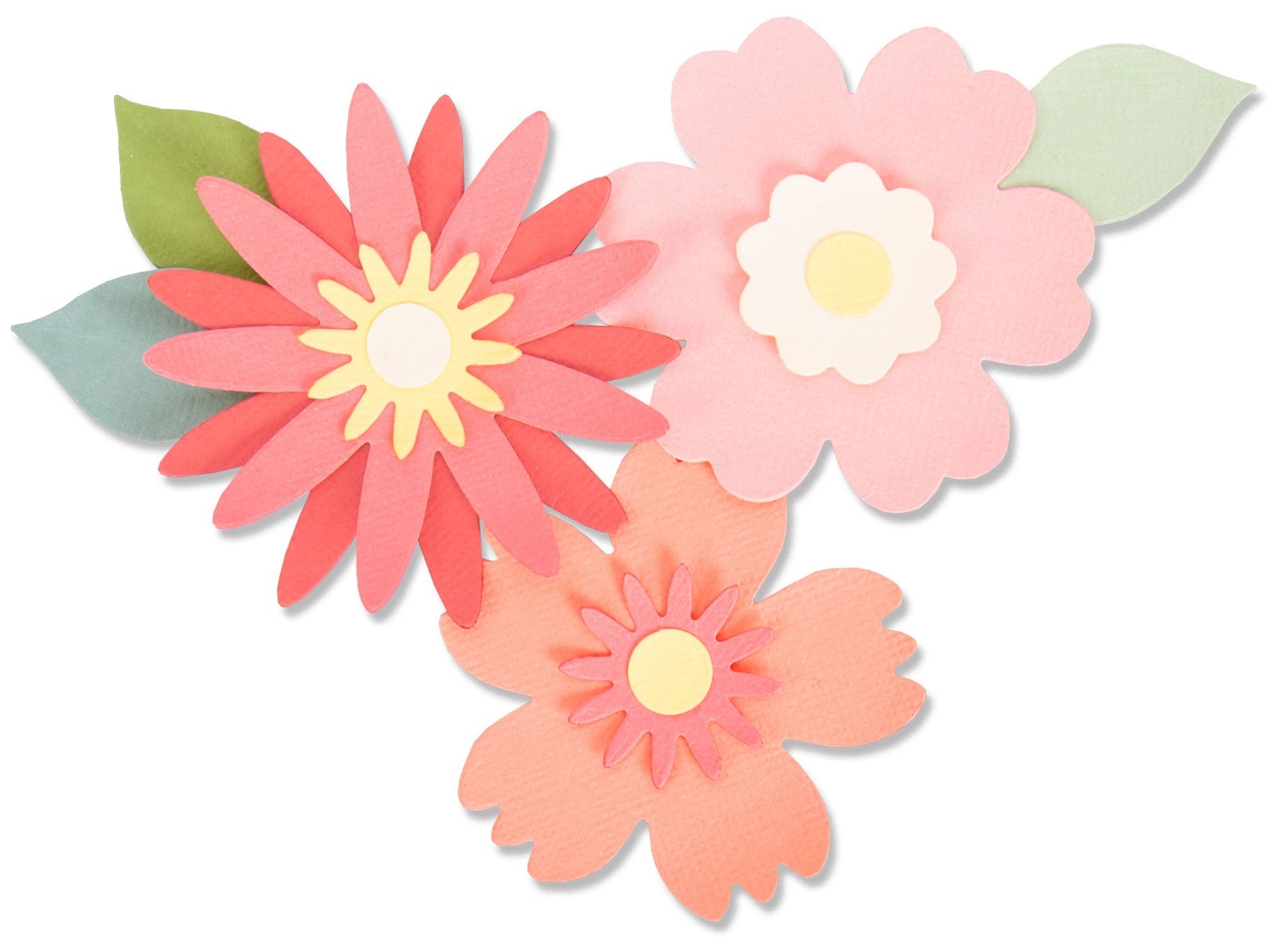Sizzix Bigz Die By Laura Kate - Bold Blossoms