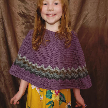 Chevron Poncho