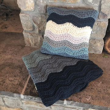 Wedding Ripple Pillow Cover