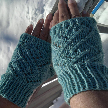 Sophisticate Fingerless Mitts